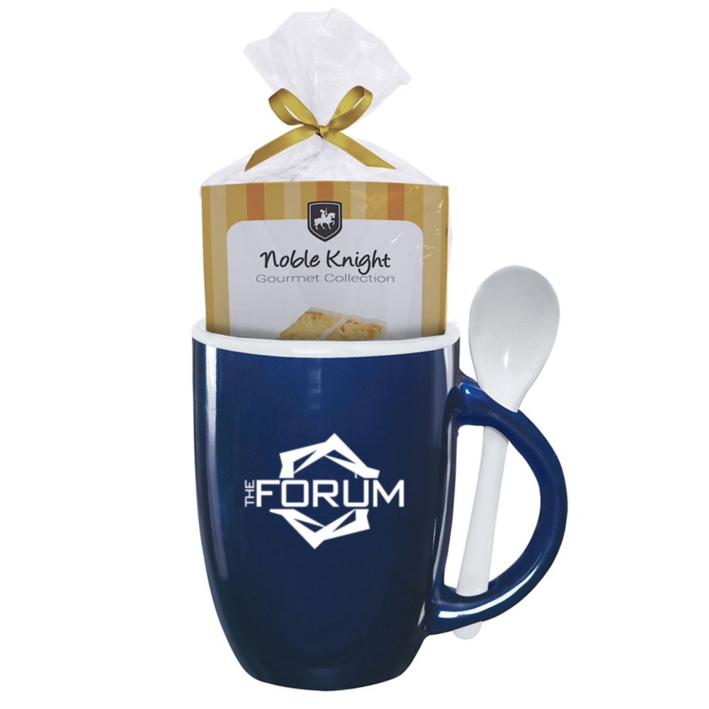 View larger image of Add Your Logo:  Let Them Eat Cake Mug Gift Set
